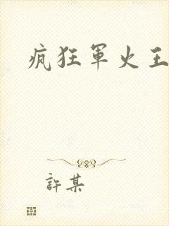 疯狂军火王封面