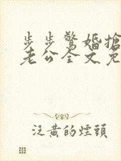 步步惊婚抢来的老公全文免费阅读