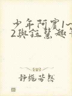 少年阿宾1~72与钰慧趣笔阁