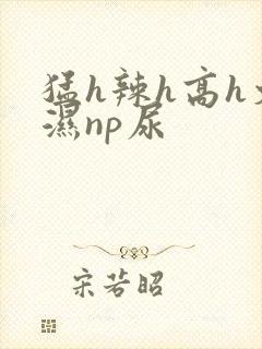 猛h辣h高h文湿np尿封面