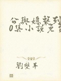 公与媳系列100集小说免费阅读