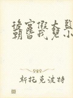 后宫假太监,满朝皆我儿小说免费阅读