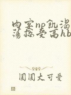 肉宴np饥渴放荡总受高hbl