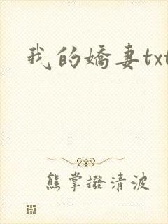 我的娇妻txt