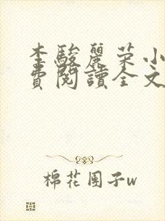 李骏丽荣小说免费阅读全文最新章节封面