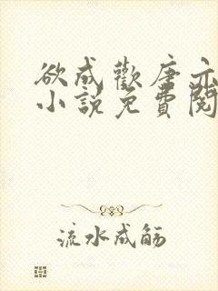 欲成欢唐亦衡的小说免费阅读全文
