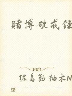 赌博破戒录