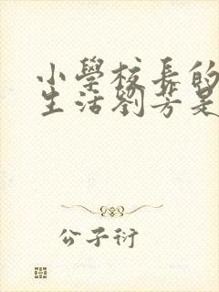小学校长的幸福生活刘芳是谁