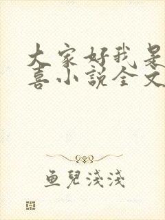 大家好我是林小喜小说全文