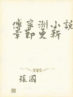 傅宁洲小说最新章节更新封面