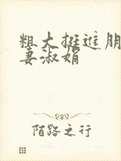粗大挺进朋友人妻淑娟封面