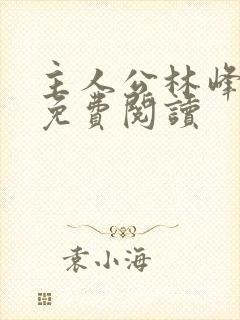 主人公林峰小说免费阅读