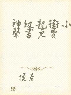 神级龙卫小说有声书免费