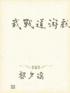 武战道游戏