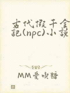 古代假千金挨日记(npc)小说