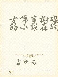 方锦宁谢韫谢容的小说在线阅读