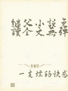 继父小说免费阅读全文无弹窗