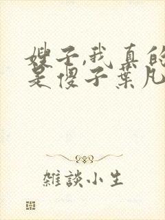 嫂子,我真的不是傻子叶凡封面