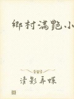 乡村满艳小说封面