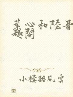 叶心和陆晋元笔趣阁