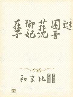 在御花园进入太子妃沈音