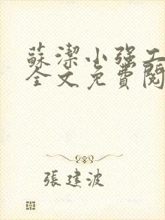 苏洁小强工地情全文免费阅读