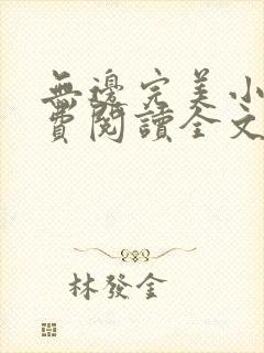 无边完美小说免费阅读全文最新章节