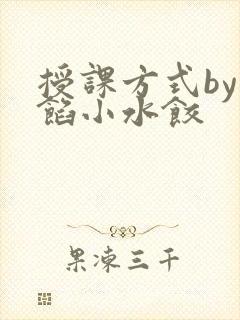 授课方式by肉馅小水饺