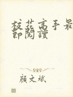 校花高手最新章节阅读封面