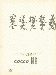 霸道总裁惹不得全文免费阅读封面
