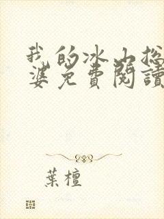 我的冰山总裁老婆免费阅读全
