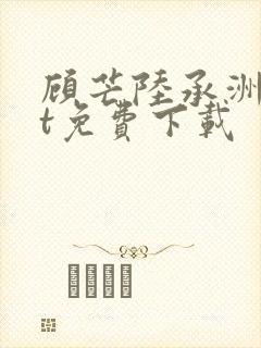 顾芒陆承洲txt免费下载