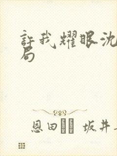 许我耀眼沈家结局