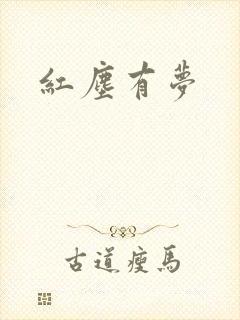 红尘有梦封面