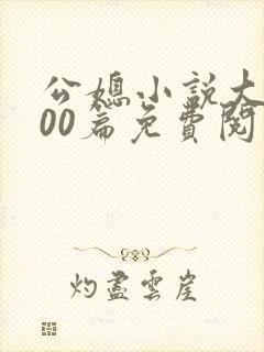 公媳小说大全100篇免费阅读封面