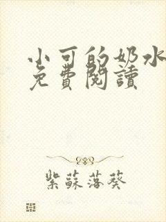小可的奶水全文免费阅读