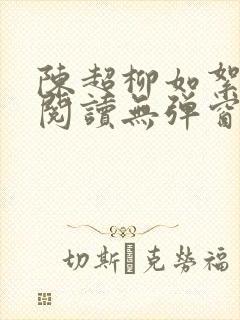 陈超柳如絮免费阅读无弹窗笔趣阁