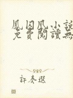 凤囚凰小说全文免费阅读无封面