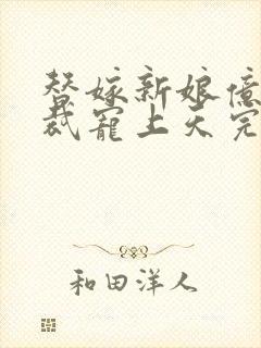 替嫁新娘亿万总裁宠上天完整版