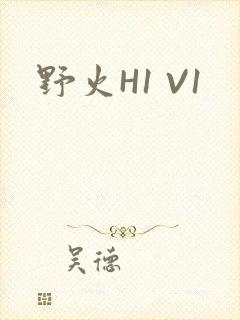 野火H1 V1