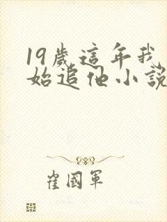 19岁这年我开始追他小说免费阅读
