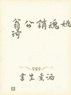 翁公销魂姚瑶琦琦