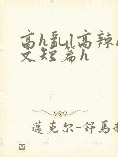 高h乱l高辣h文短篇h封面