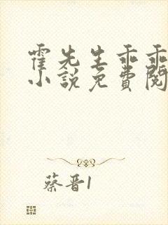 霍先生乖乖宠我小说免费阅读免费