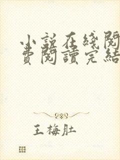 小说在线阅读免费阅读完结
