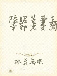 陆昭菱晋王最新章节免费阅读封面