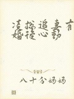 凌总追妻有点甜婚后心动