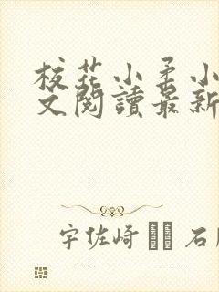 校花小柔小雪全文阅读最新章节列表封面