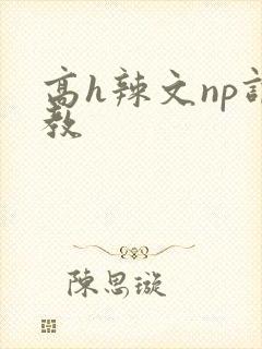 高h辣文np调教