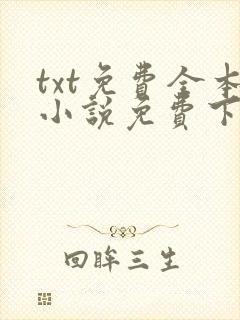txt免费全本小说免费下载网封面